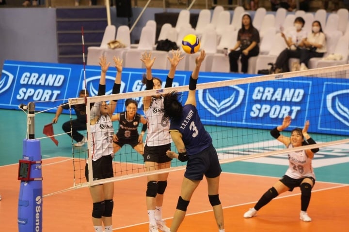 Thanh Thuy and her teammates came from behind to beat the Korean team.