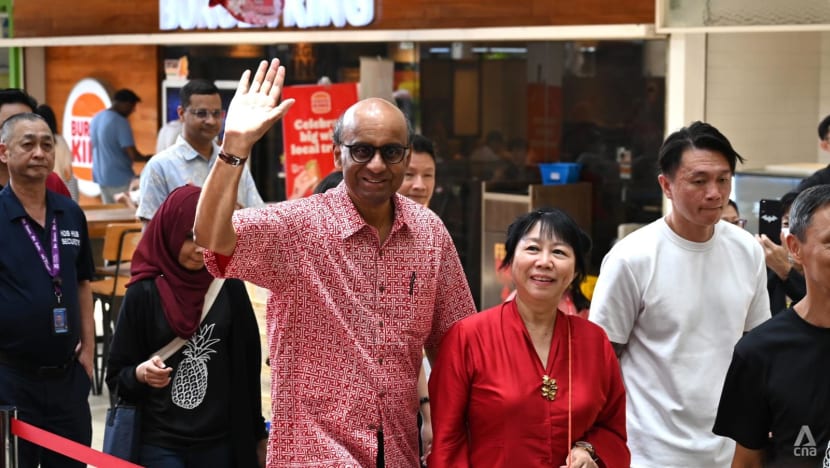 Mr. Tharman Shanmugaratnam thanks Singaporeans after being elected President photo 1