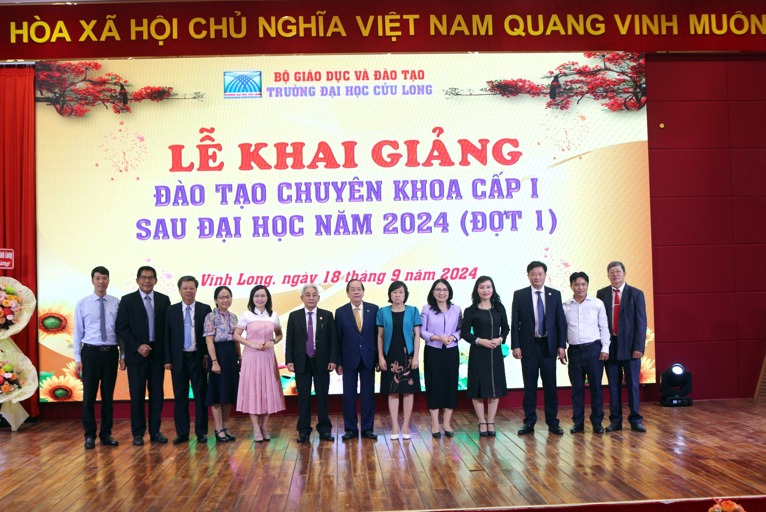 Trường Đại học Cửu Long khai giảng lớp chuyên khoa cấp I đầu tiên của trường- Ảnh 5.