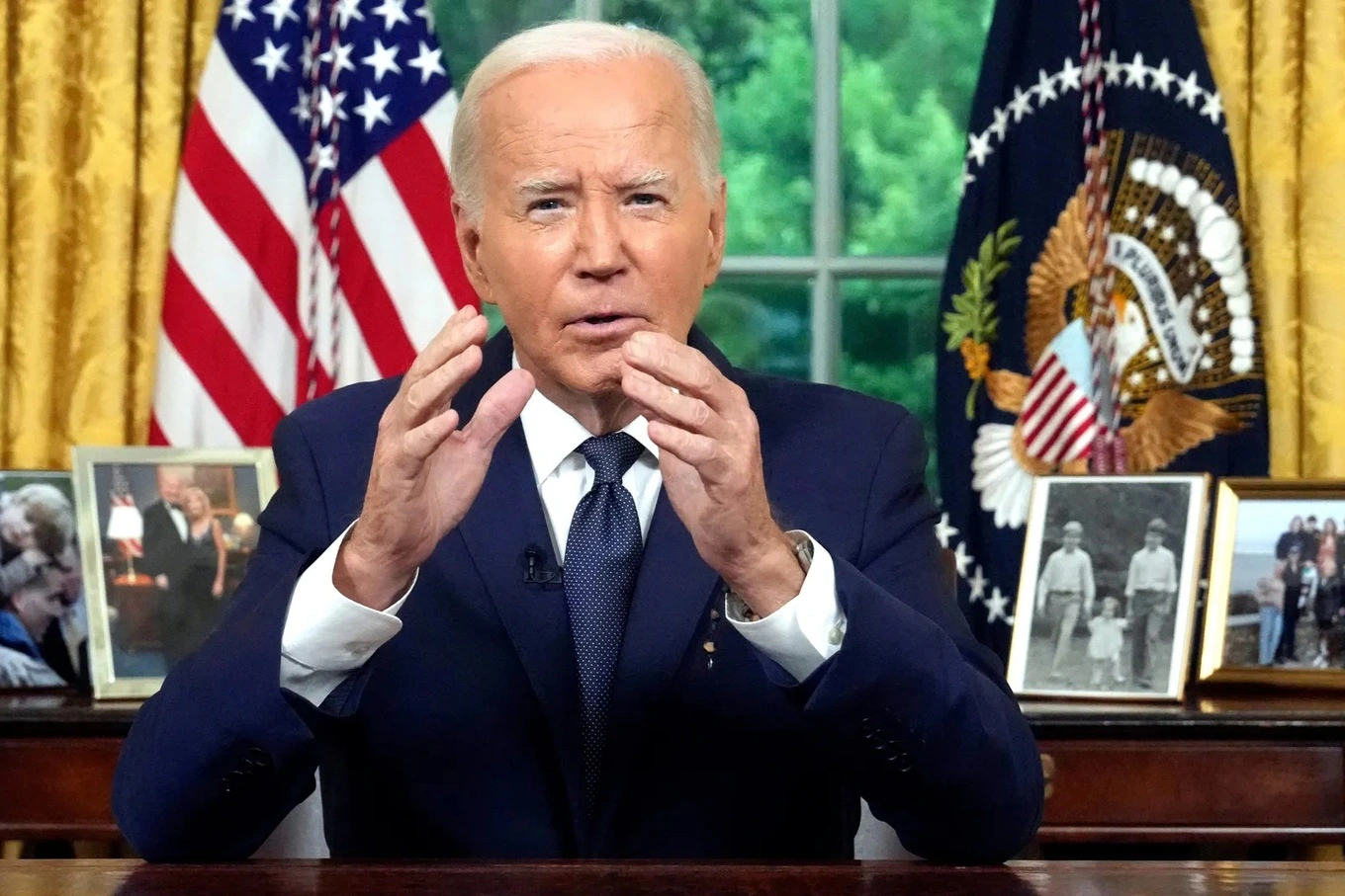 Biden: Trump se postuló a la presidencia para evitar la cárcel