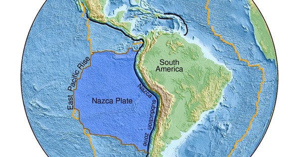 Earth swallows itself and "chokes" in the Pacific Ocean?