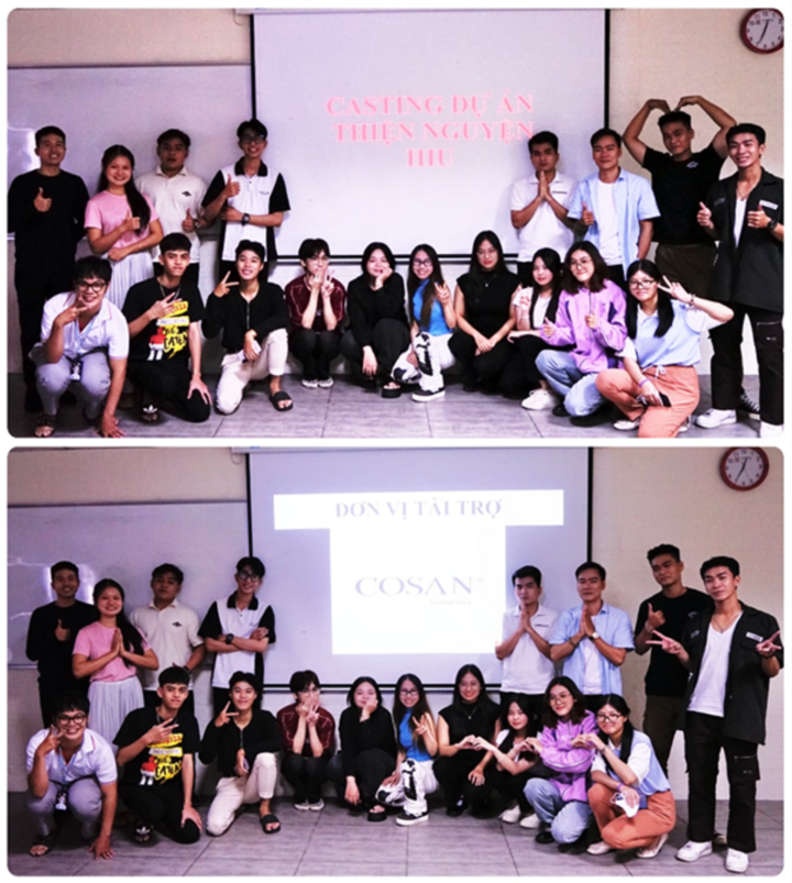 Sesión de casting para proyecto benéfico de estudiantes de la Universidad de Hong Bang y patrocinadores de Cosan.