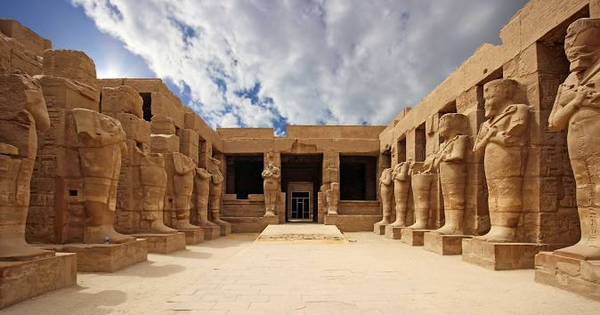 The mystery of ancient Egyptian civilization in the ancient city of Luxor