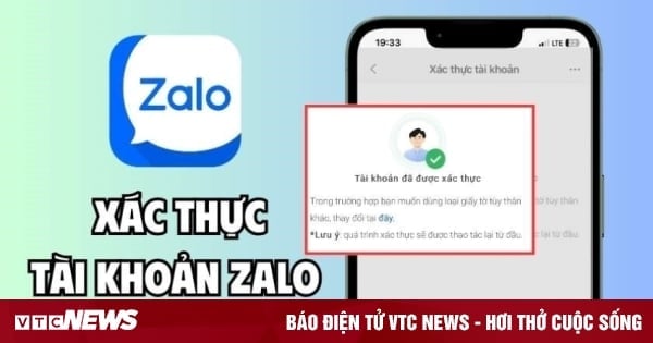 Cách xác thực tài khoản Zalo trên điện thoại tăng bảo mật