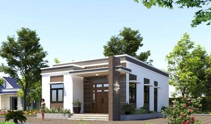 Admire the eye-catching flat roof level 4 house models - 4