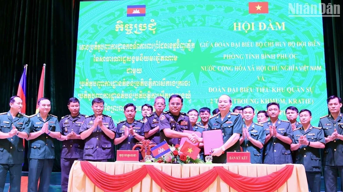 Border protection forces of Vietnam and Cambodia strengthen cooperation