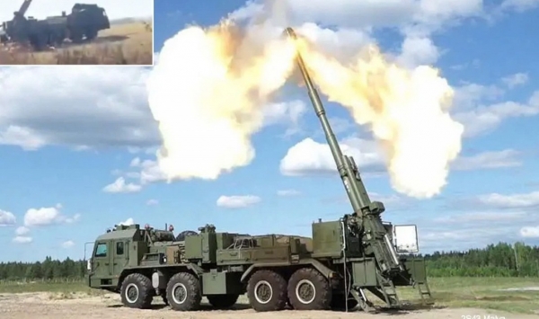 Will Russia's wheeled 'monster' 'make waves' on the battlefield in Ukraine?