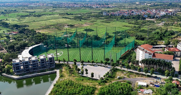 Un terrain de villégiature transformé en terrain de golf à Dong Anh, Hanoi