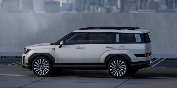 Hyundai Santa Fe 2024 thay đổi ngoạn mục, trông sang chảnh như Land Rover - 4