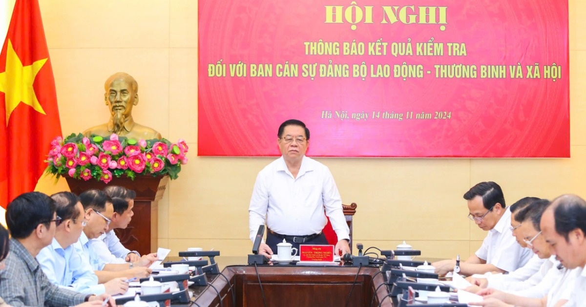 Ban Bí thư thông báo kết quả kiểm tra tại Bộ LĐ-TB&XH