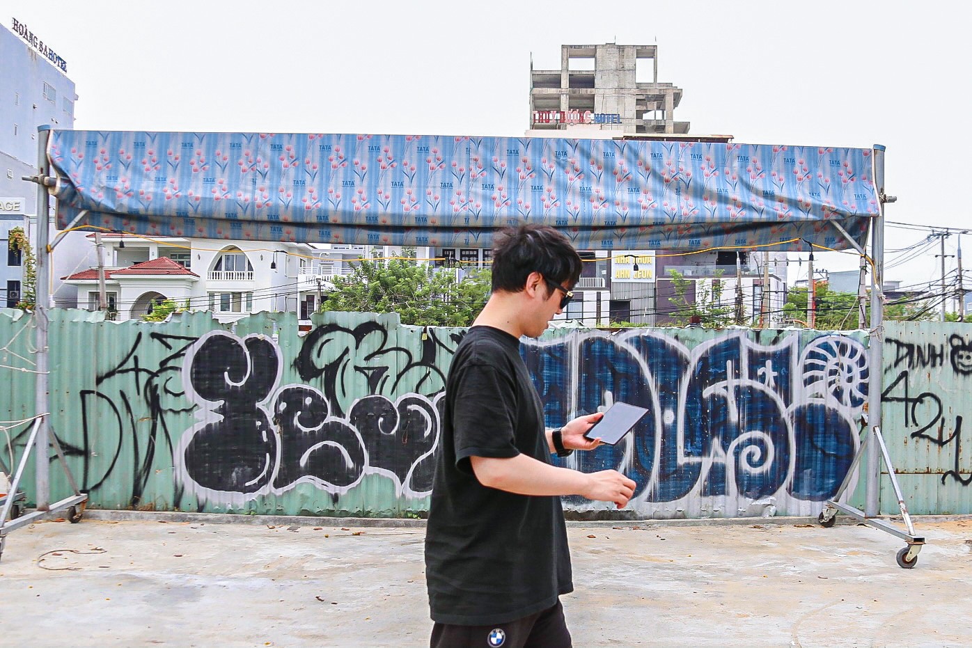 Viele Straßen in Da Nang sind schmutzig Foto 11