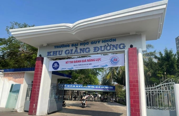 Lecture hall of Quy Nhon University. Photo: QNU