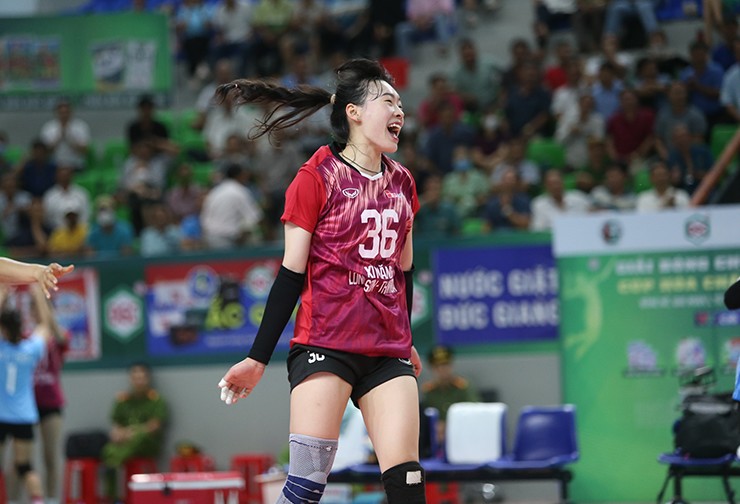 Dàn ngoại binh xinh đẹp, cực kỳ chất lượng tại giải vô địch bóng chuyền nữ quốc gia 2024- Ảnh 1.