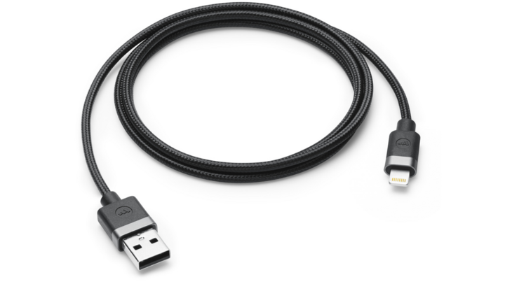 A USB-C to Lightning cable will charge your iPhone much faster than a USB-A to Lightning cable.