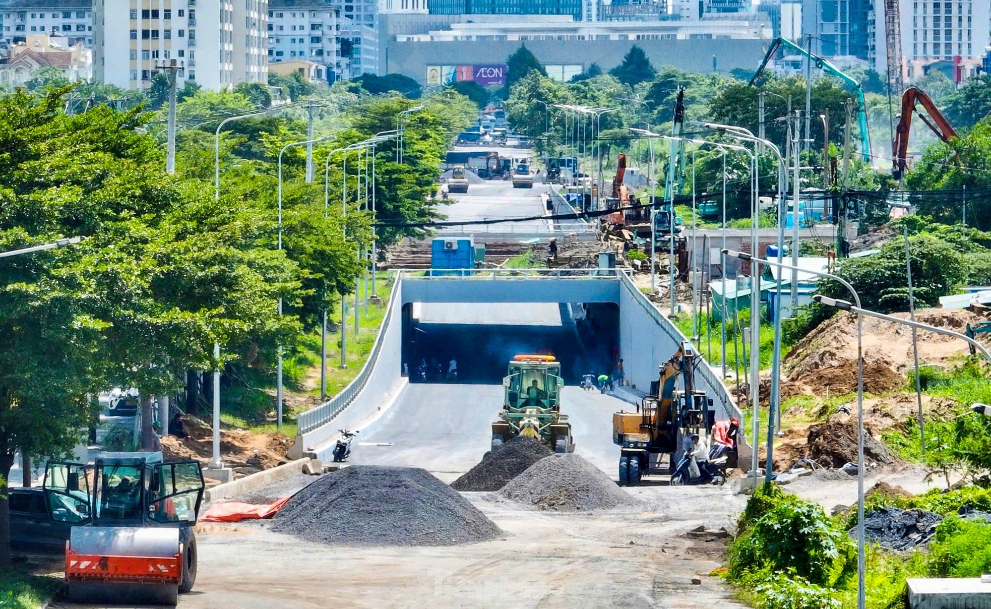 Revealing the underpass at the southern gateway intersection of Ho Chi Minh City, photo 4