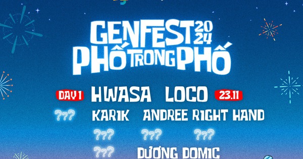 يجب على الجمهور أن يتنفس "الأكسجين" مرة أخرى عندما يعود مهرجان GENfest