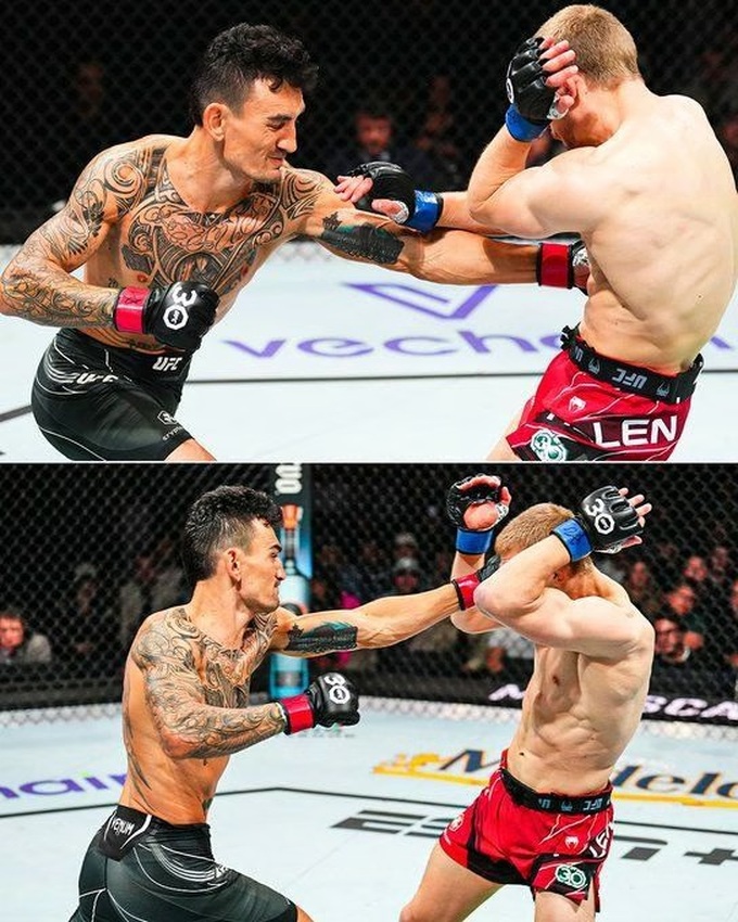 Tung đòn như máy, Max Holloway lập kỷ lục tại UFC Kansas City - 1