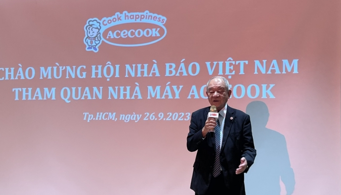 Acecook Việt Nam luôn đồng hành cùng hoạt động báo chí