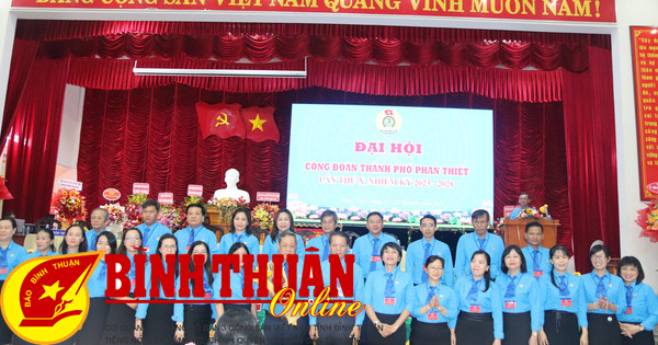 Đại hội Công đoàn TP. Phan Thiết lần thứ X:﻿﻿ Ông Võ Huy Luận tái trúng cử chức danh chủ tịch