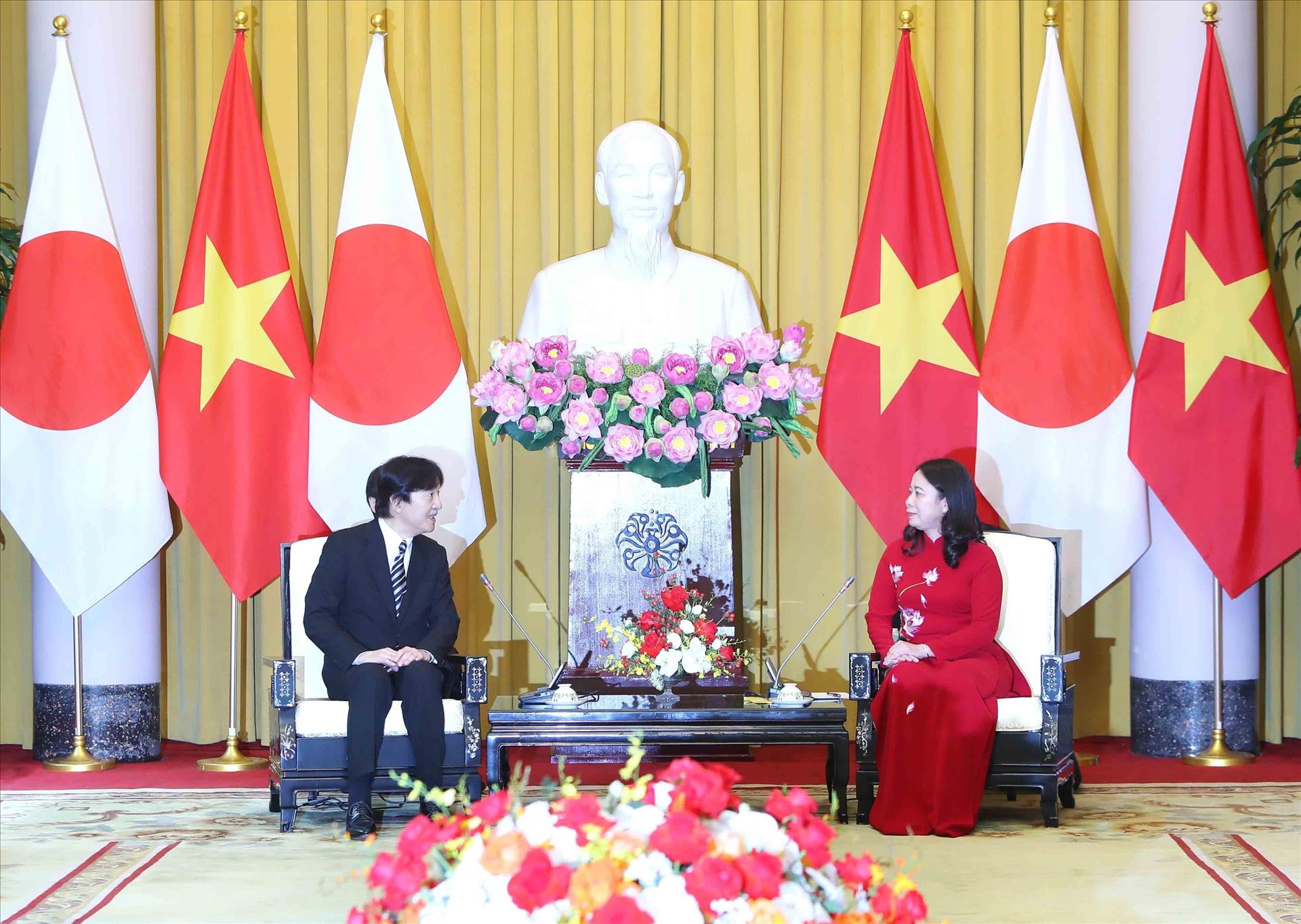 โฟกัส - รองประธานาธิบดีเข้าพบมกุฎราชกุมารและมกุฎราชกุมารีแห่งญี่ปุ่น