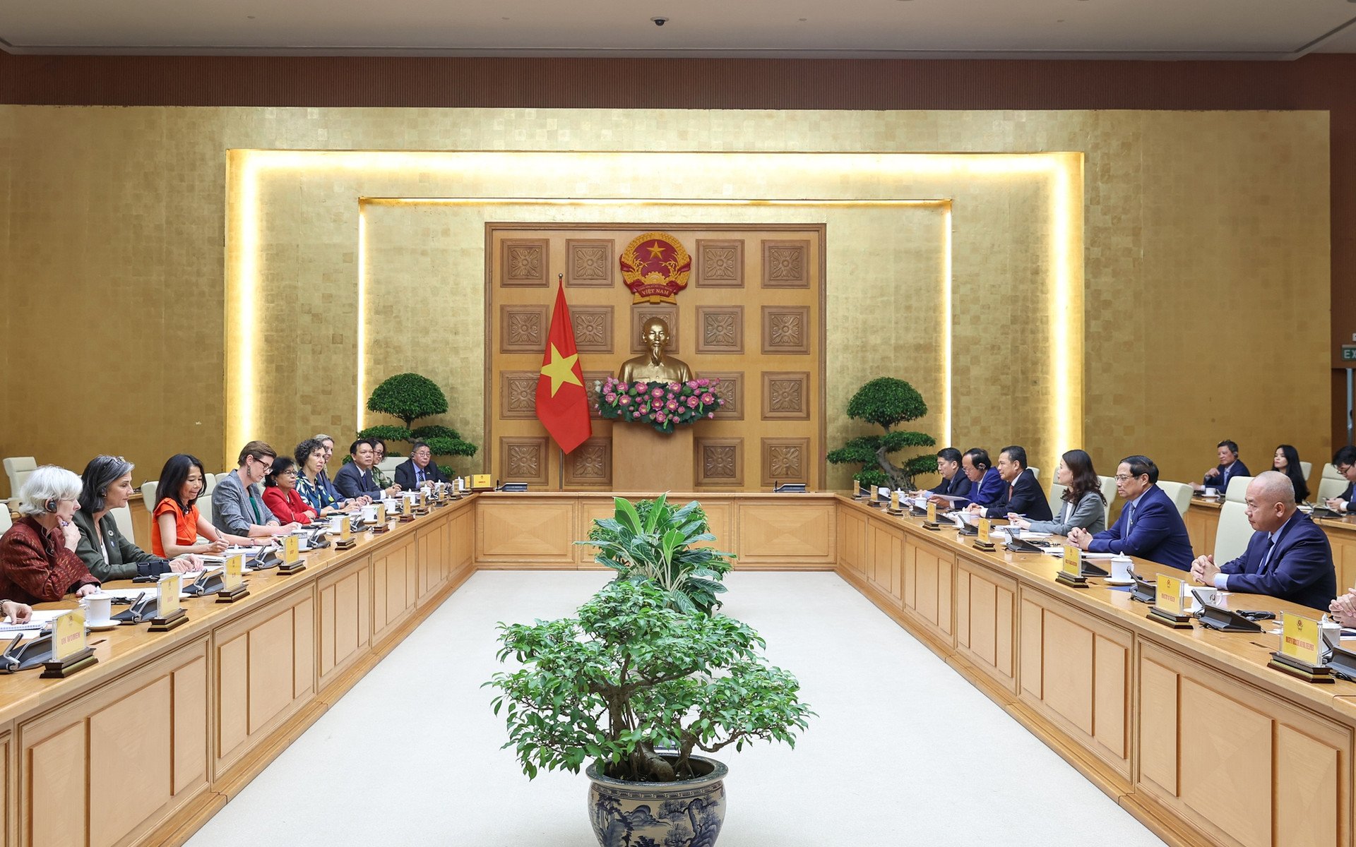 Vietnam has emerged from the war and is asserting its position and role.