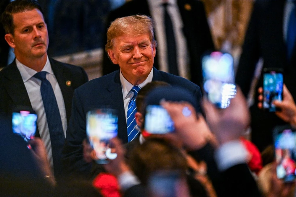 El señor Donald Trump en un evento en Palm Beach, Florida. (Foto: AFP/VNA)