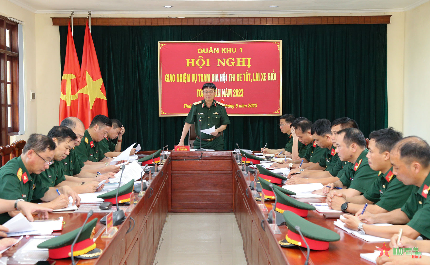 Military Region 1: Assigning tasks to participate in the 2023 army-wide good car and good driving contest