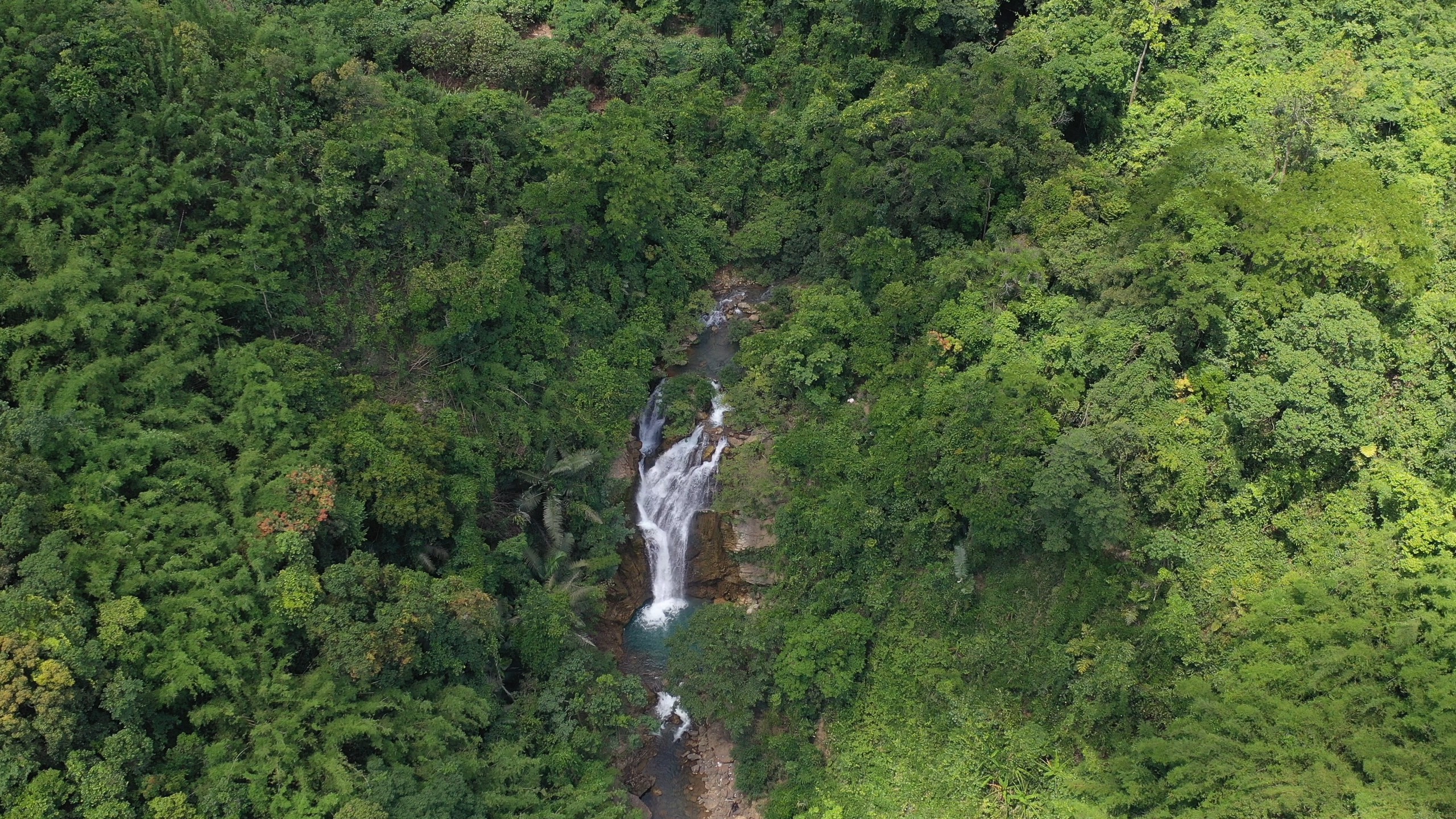 La cascada 'curativa' de Quang Tri atrae turistas