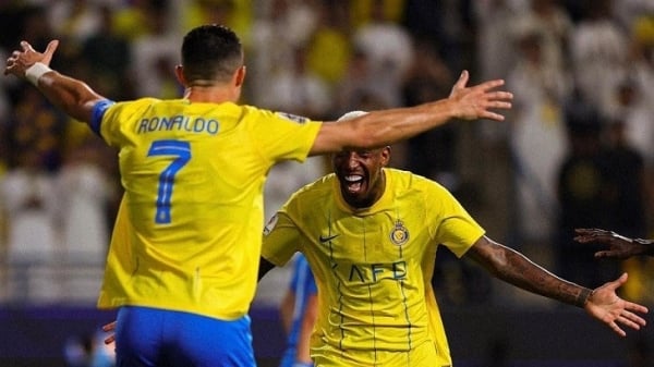 Hình ảnh Ronaldo tỏa sáng rực rỡ, Al Nassr duy trì mạch thắng, vững vị trí đầu bảng E