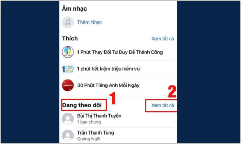 3 cách xem những người mình đang theo dõi trên Facebook nhanh nhất