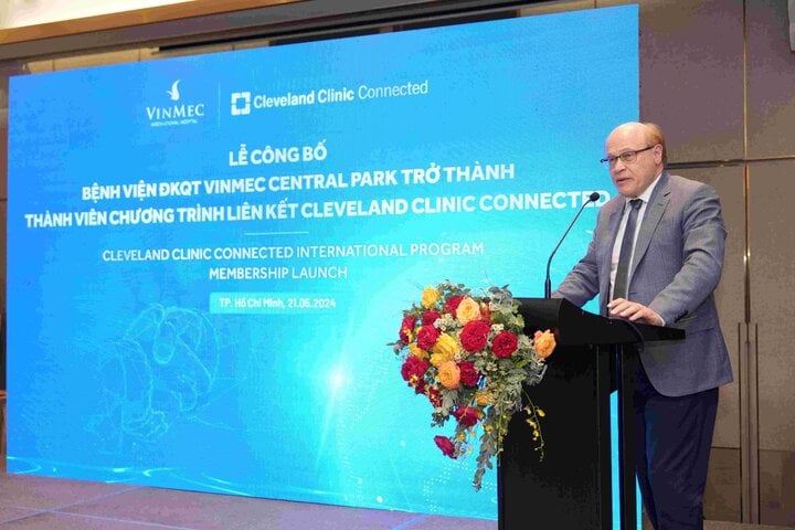 Dr. Tommaso Falcone, Vice President and President, International and New Markets, Cleveland Clinic Health System បានចែករំលែក ព្រឹត្តិការណ៍ របស់ពួកគេ។