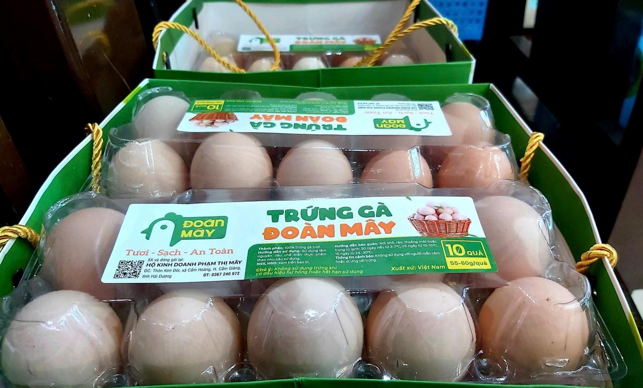 Một huyện của Hải Dương có thêm 19 sản phẩm đạt tiêu chuẩn OCOP