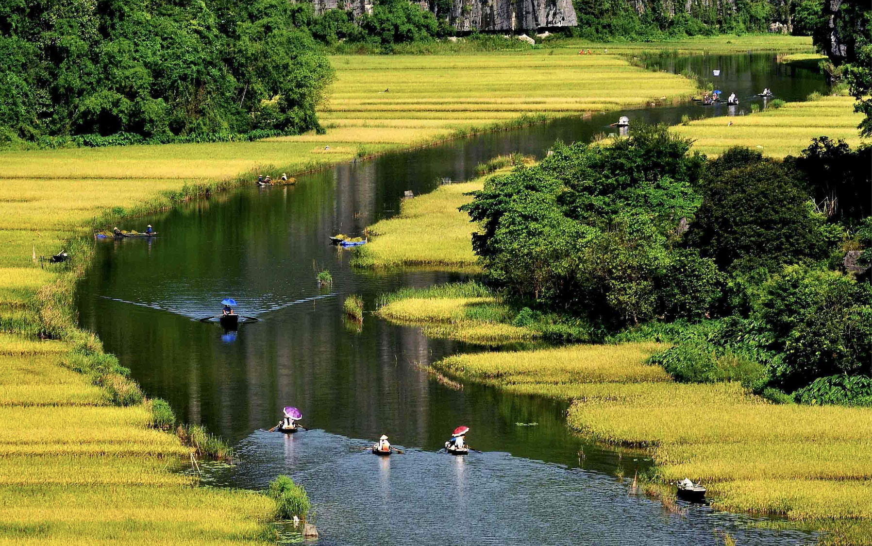 Route du patrimoine Trang An-Tam Chuc