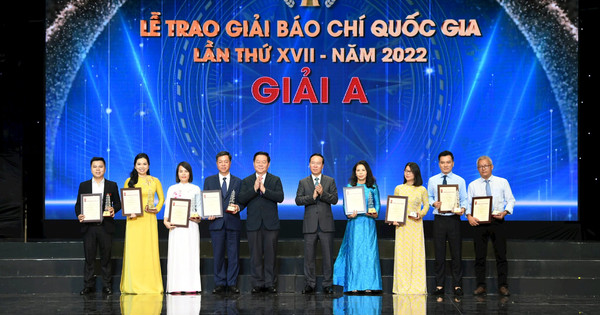 Trao giải Báo chí Quốc gia lần thứ XVII