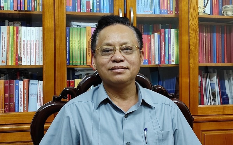 Associate Professor, Dr. Le Quoc Ly - former Deputy Director of Ho Chi Minh National Academy of Politics. Photo: Tran Vuong