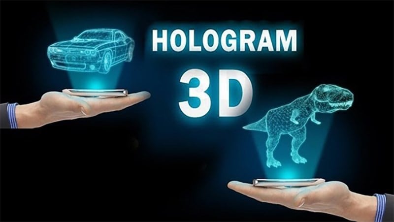 Nhiều sản phẩm ứng dụng công nghệ 3D Hologram