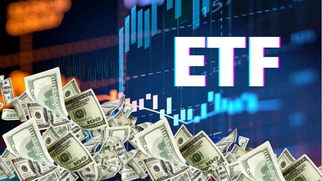 Los grandes ETF en Vietnam registraron una retirada neta total de capital de 1.022 mil millones de VND en 2023. Gráficos: Duc Manh