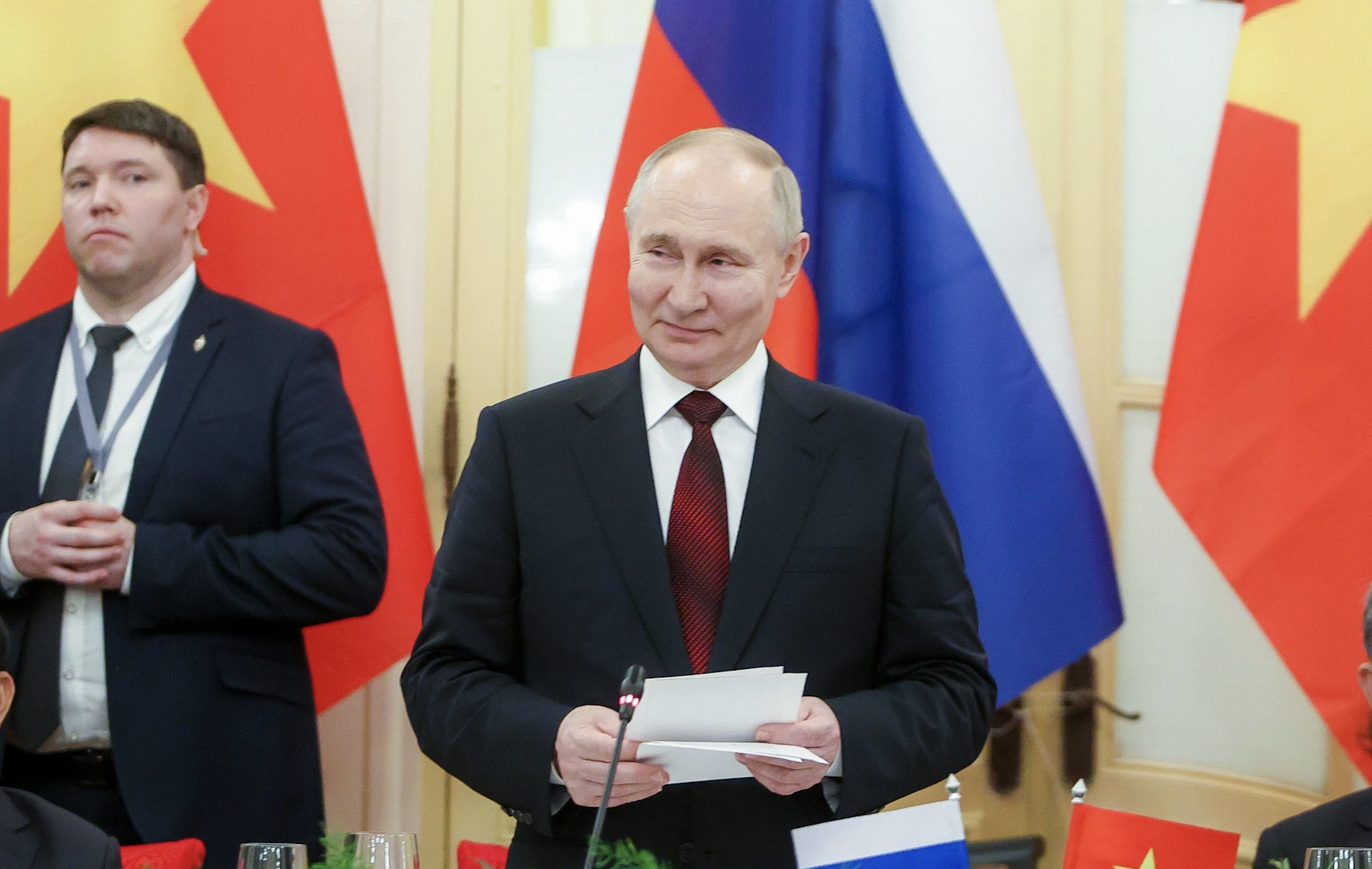 22 intensas horas del presidente Putin durante su visita a Vietnam