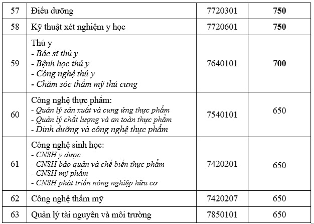 Nhiều ngành học trường ngoài công lập có điểm chuẩn đánh giá năng lực từ 600-700- Ảnh 6.