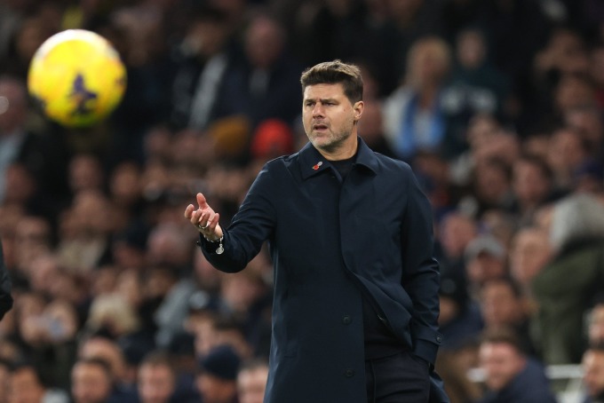 L'entraîneur Pochettino s'est souvent montré mécontent du manque de concentration de Chelsea lors du match à Tottenham le 6 novembre. Photo : PA