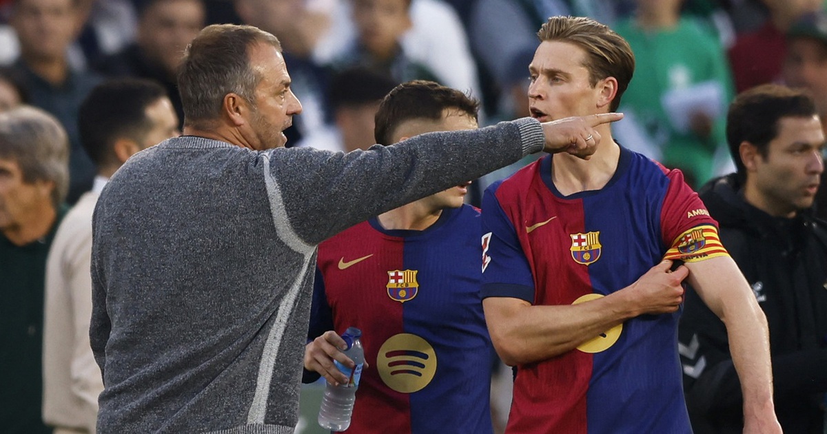 Barcelona lost points in the 90+4 minute, coach Hansi Flick did something unprecedented in La Liga