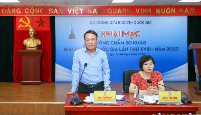 Khai mạc vòng chấm sơ khảo Giải báo chí Quốc gia lần thứ XVIII năm 2023