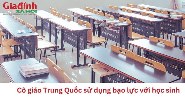 Cô giáo Trung Quốc bạo lực học sinh