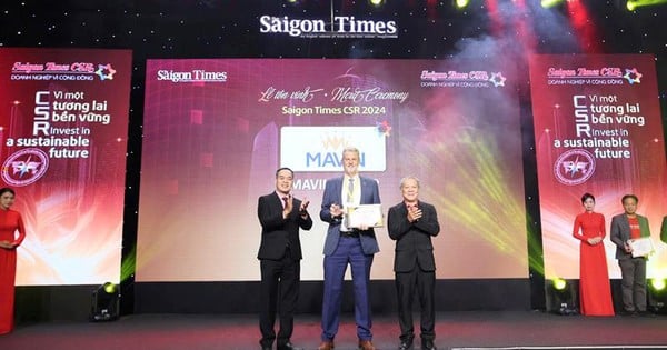 Mavin Honored at Saigon Times CSR Awards 2024