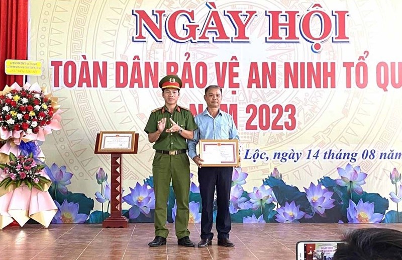 Nông Sơn tổ chức điểm Ngày hội toàn dân bảo vệ an ninh Tổ quốc | BÁO QUẢNG NAM ONLINE