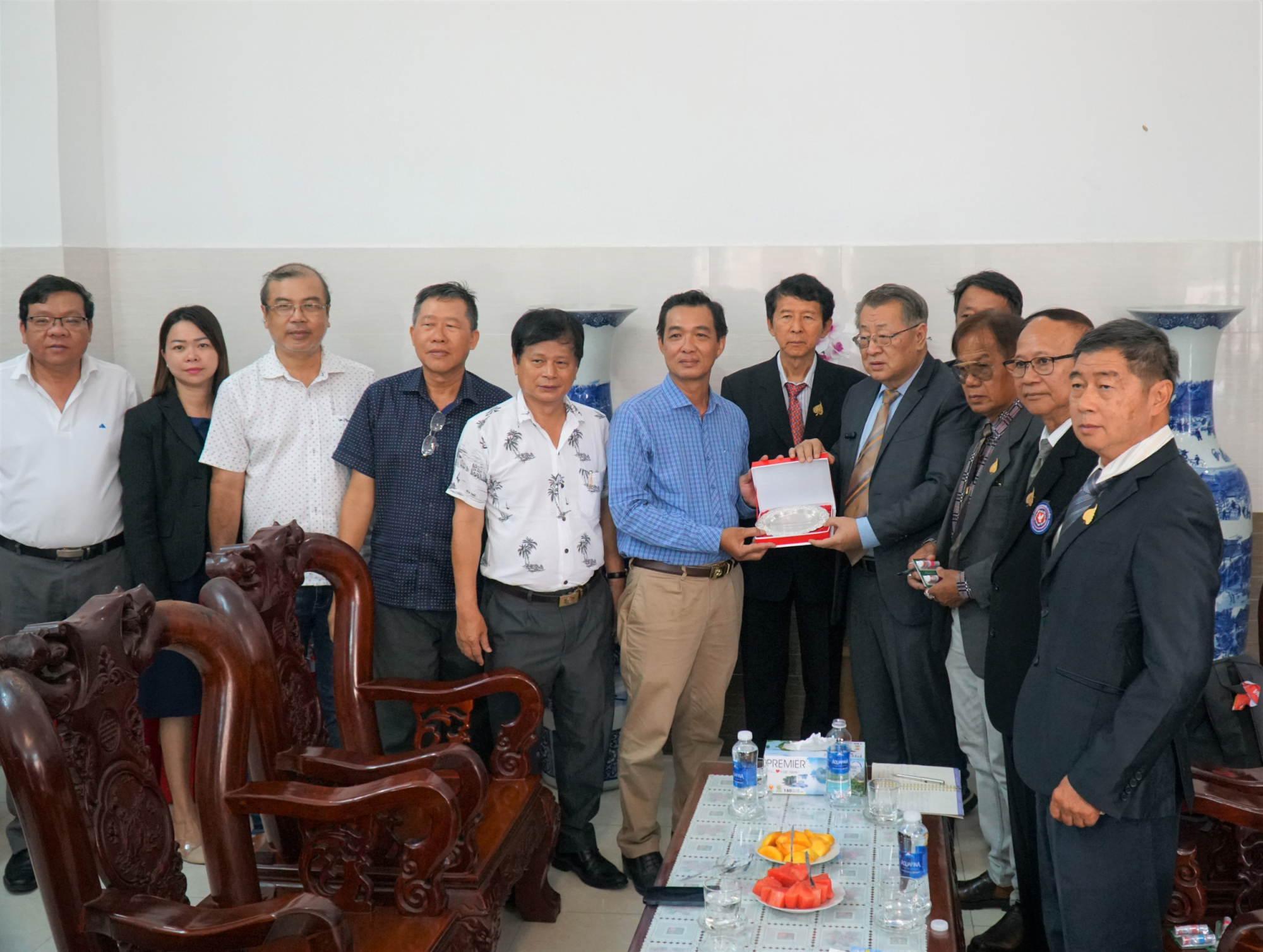 doan dai bieu hoi nha bao thai lan tham trao doi nghiep vu tai bao can tho hinh 1