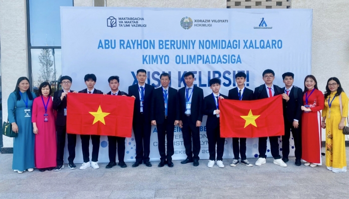 Vietnam ocupa el primer puesto en la Olimpiada Internacional de Química Abu Reikhan Beruniy