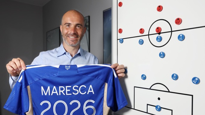 Maresca a fait ses débuts pour Leicester le 16 juin. Photo : LCFC