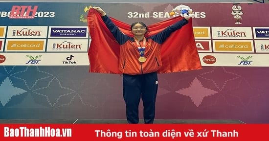 VĐV Cao Thị Duyên xuất sắc hoàn tất “cú hattrick” HCV tại SEA Games 32