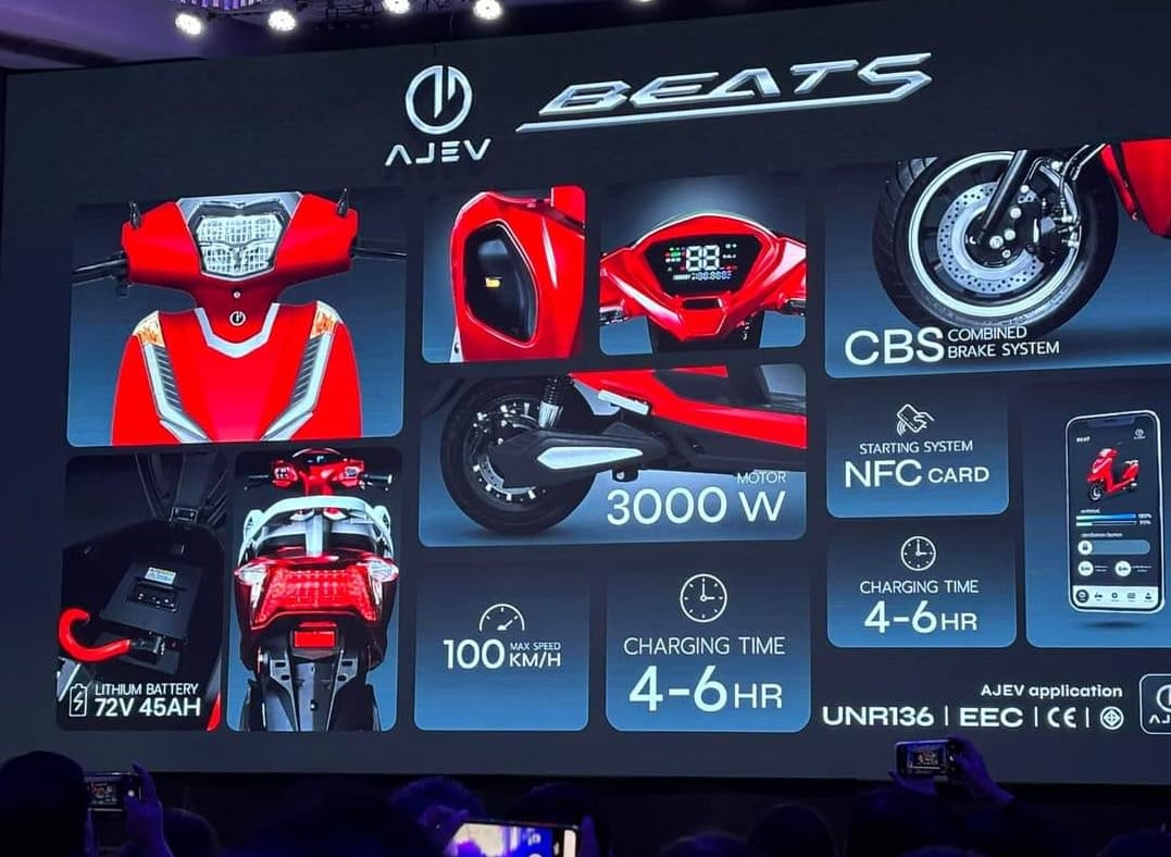 ajev beats new electric bike attracts attention with design similar to honda lead picture 3